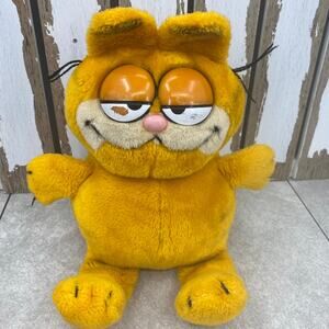Vintage 1978-1981 Garfield Stuffed Plush United Feature Syndicate Fun Farm 15"